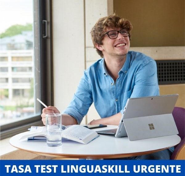 Tasa test Linguaskill urgente