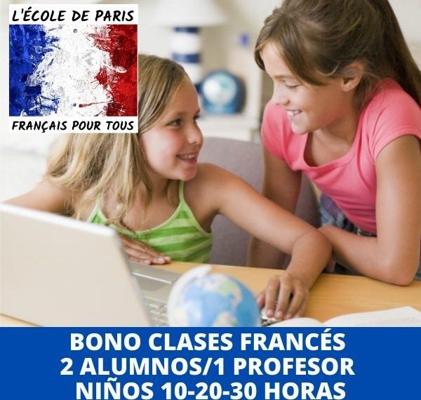 Clases de francés online para niños